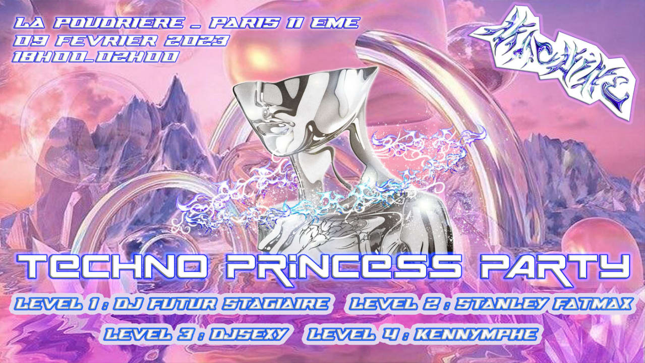 MACHINE COLLECTIF x LA POUDRIERE : TECHNO PRINCESS PARTY