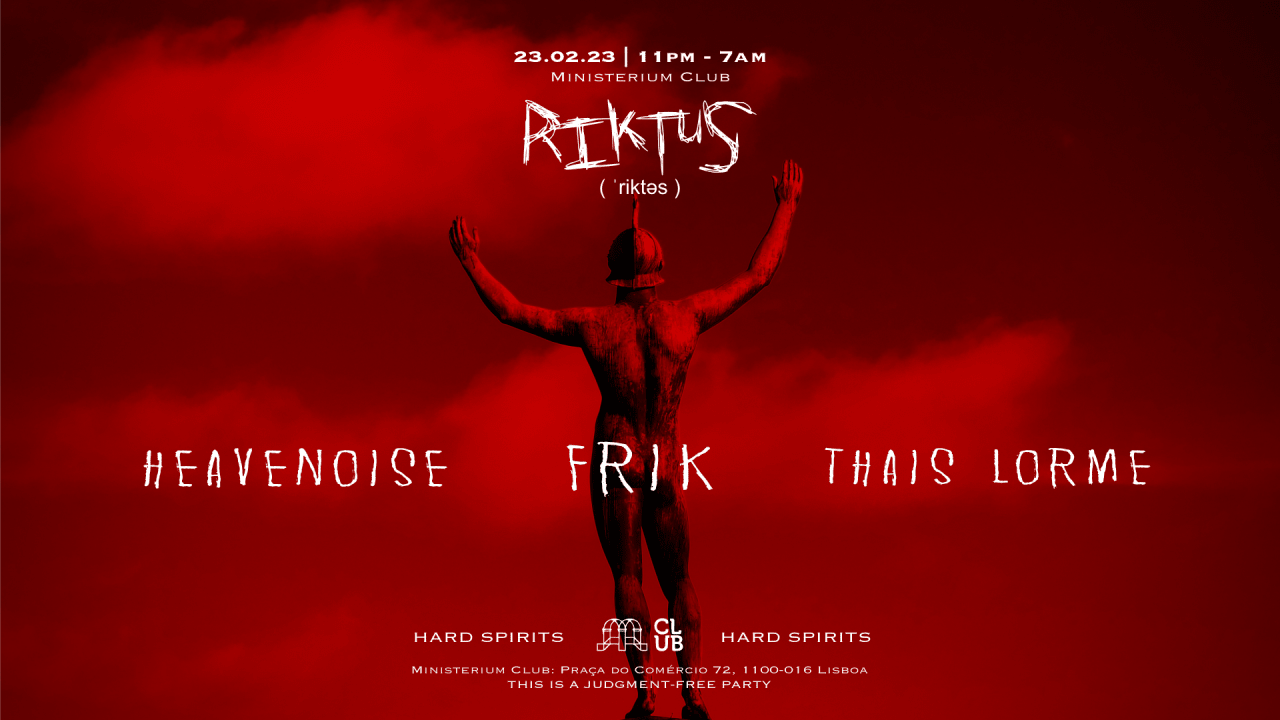 Riktus: RED/ROOM with Heavenoise, Frik and Thais Lorme