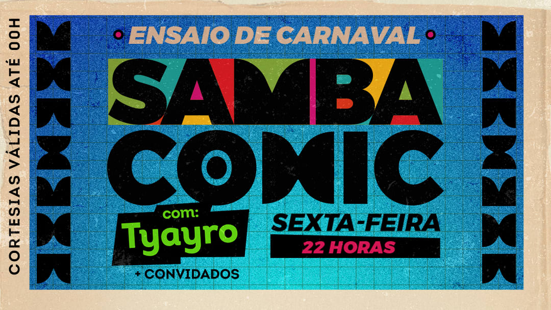 10/02: SAMBA CONIC - Ensaio de Carnaval