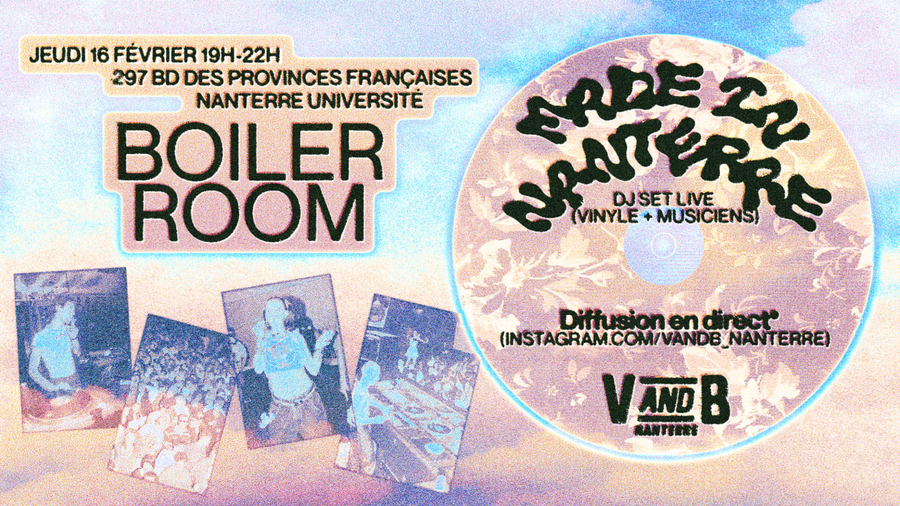 BOILER ROOM MADE IN NANTERRE