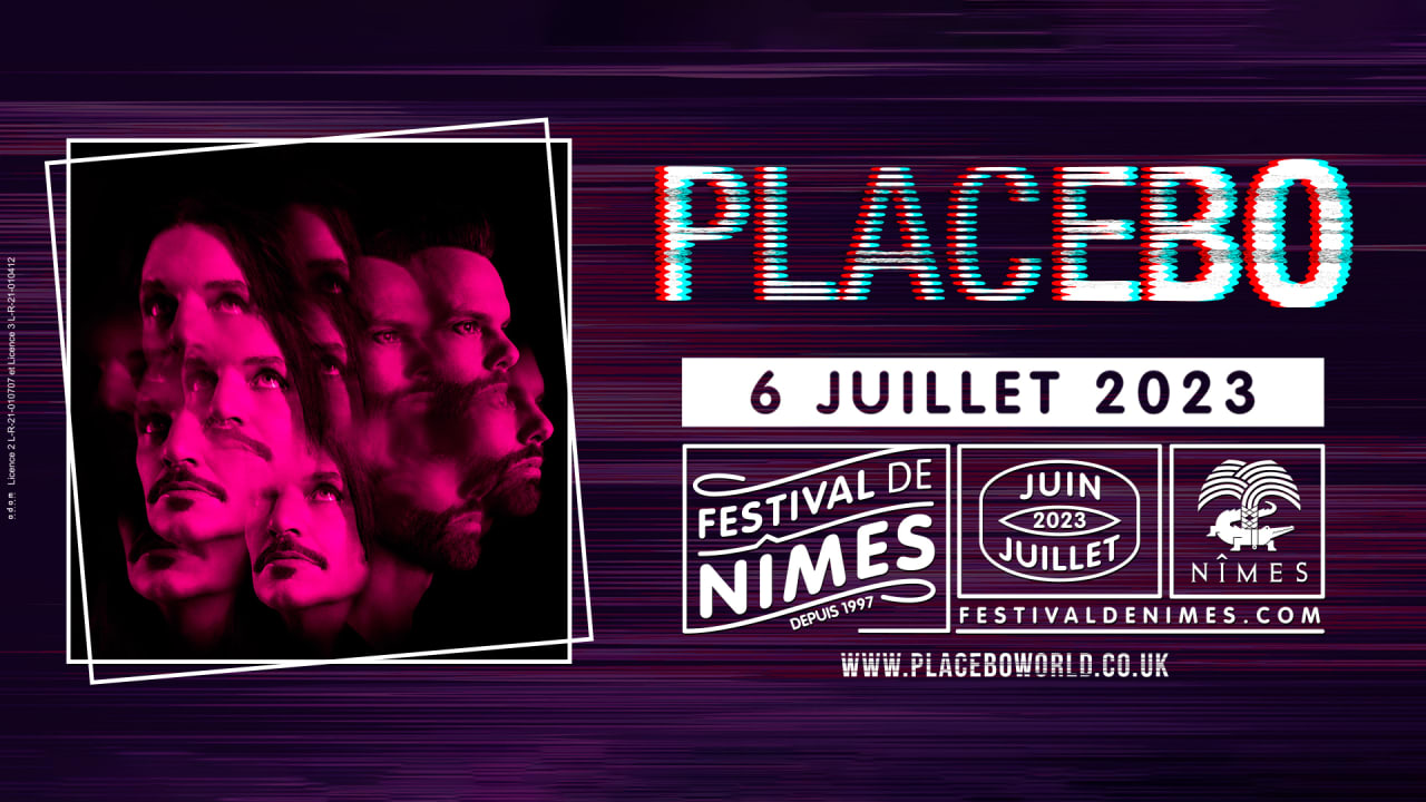 PLACEBO - FESTIVAL DE NIMES 2023