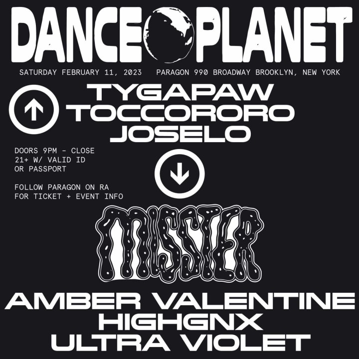 Dance Planet: Tygapaw, Toccororo, Joselo + Misster