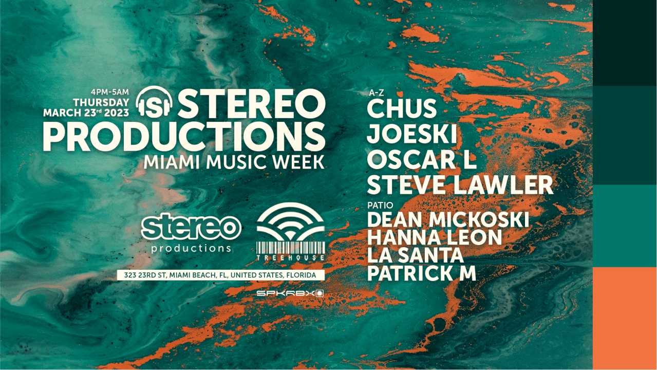 Stereo Productions Showcase Miami