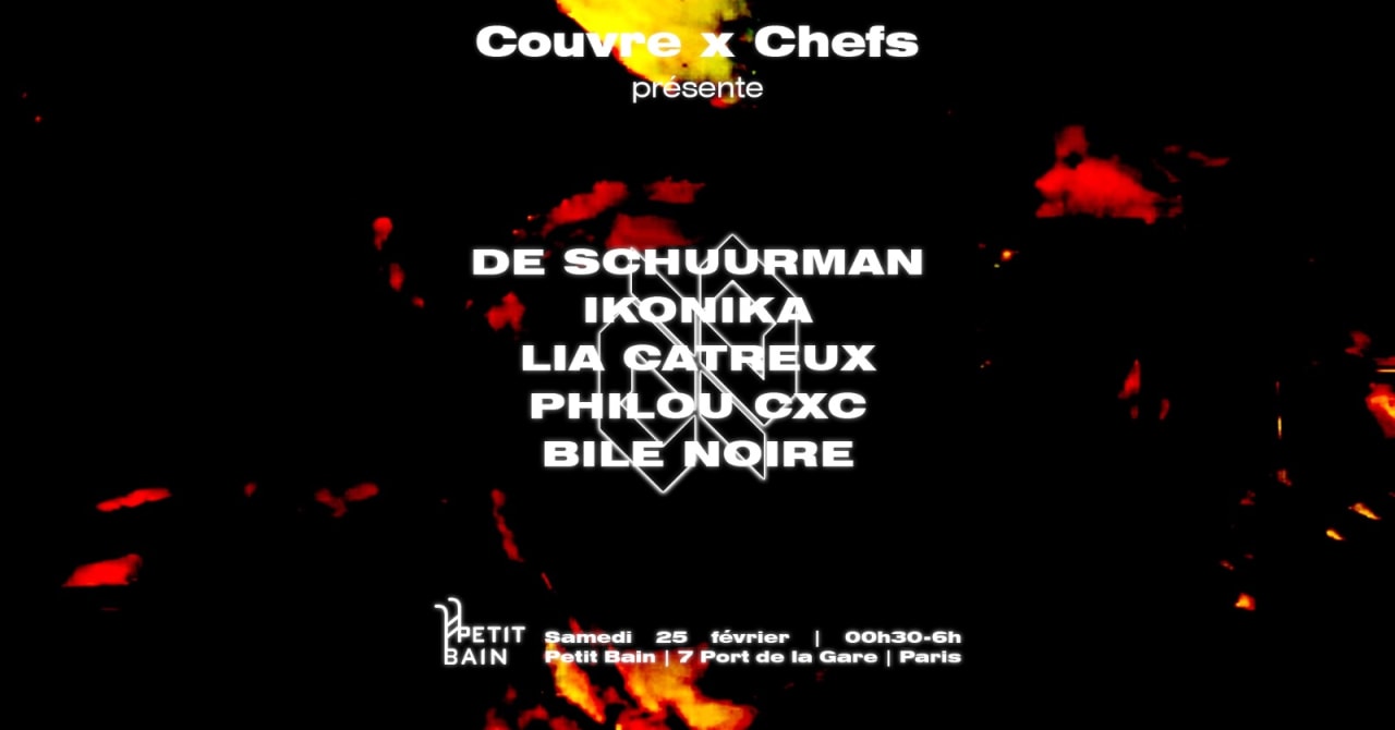 COUVRE x CHEFS : DE SCHUURMAN + IKONIKA + ...