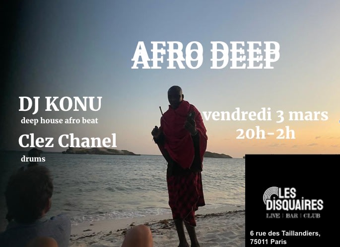 DJ KONU & Clez Chanel - Afrodeep Afrohouse VaudouMassaiHouse