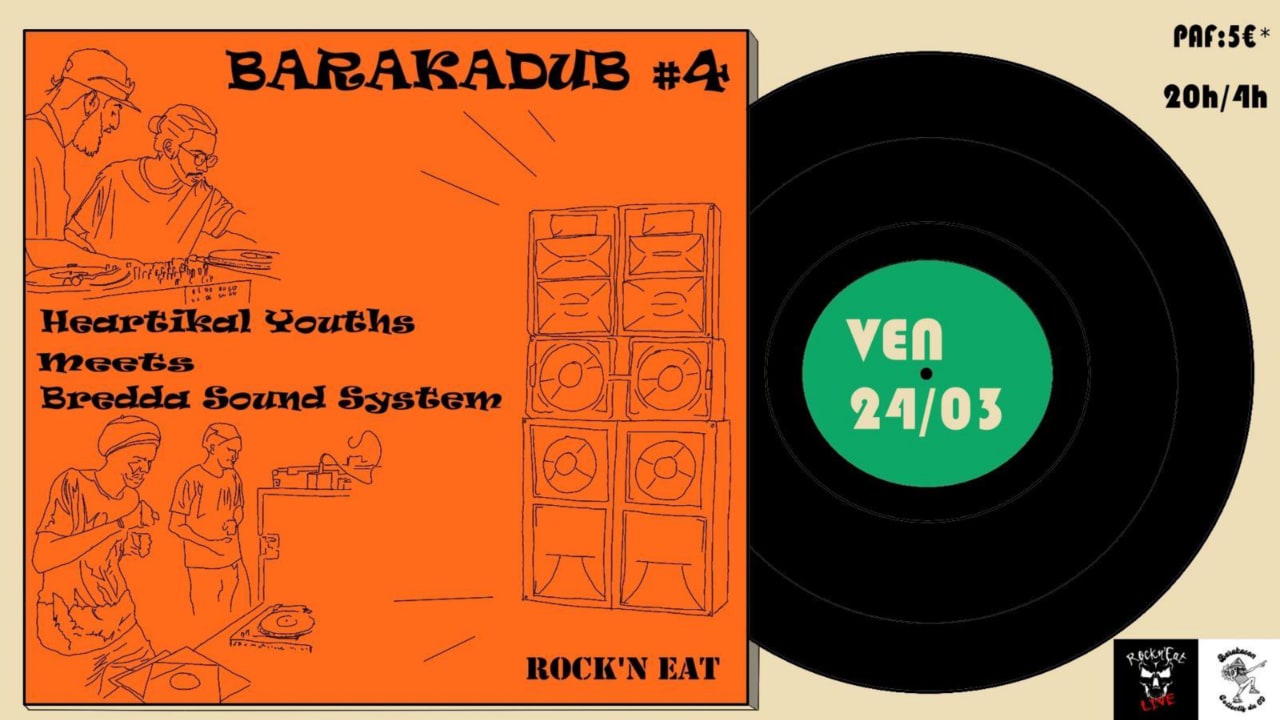 BARAKADUB #004 - HEARTIKAL YOUTHS MEETS BREDDA SOUND SYSTEM