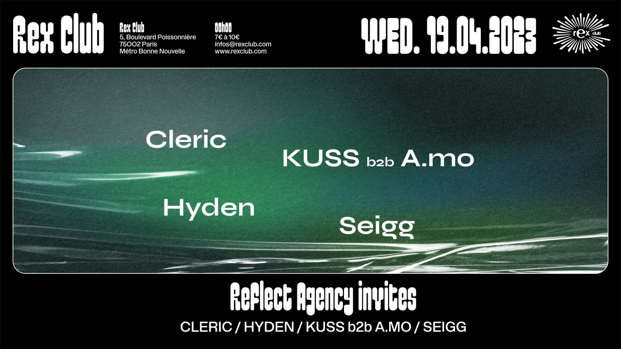 Reflect Agency: Cleric, Hyden, Kuss b2b A.mo, Seigg