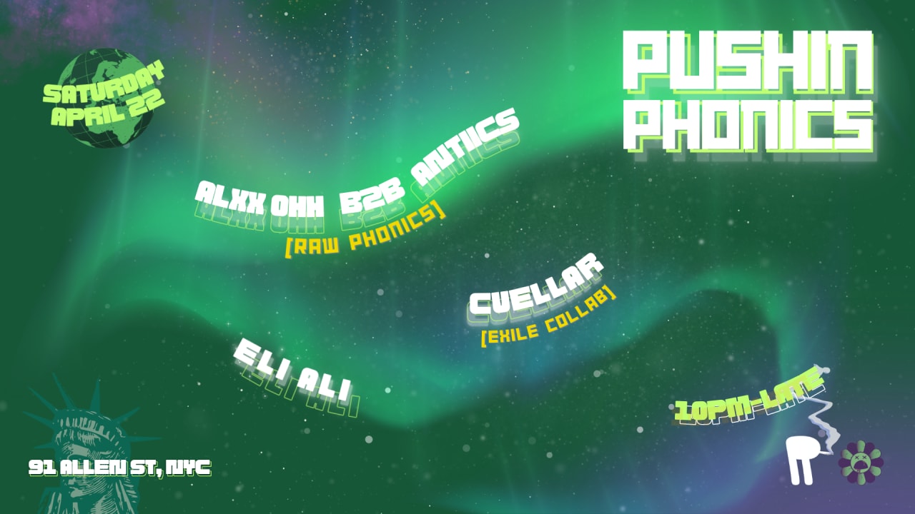 PUSHIN PHONICS 2: ALXX OHH B2B ANTIICS / CUELLAR / ELI ALI