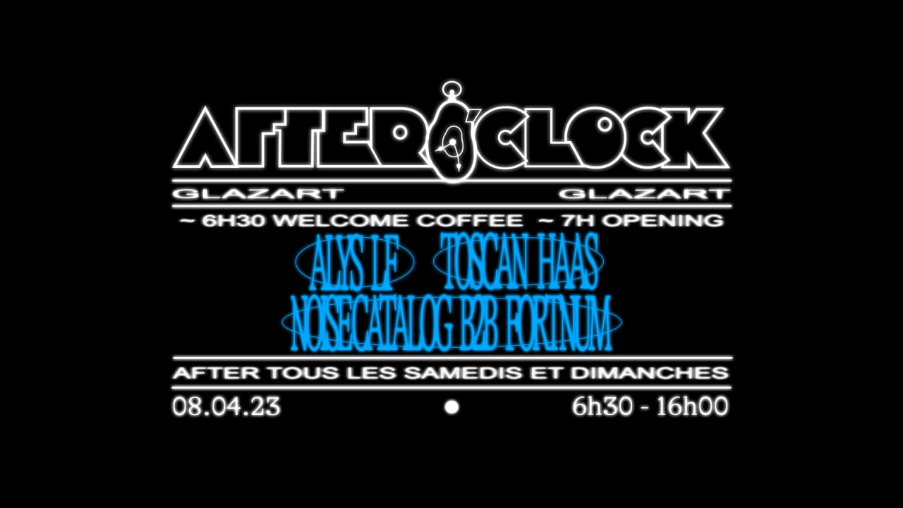 After O'Clock : Alys LF, Noise Catalog, Toscan Haas & more