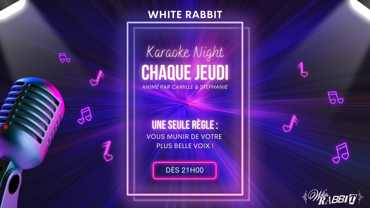 Le Karaoké du White Rabbit