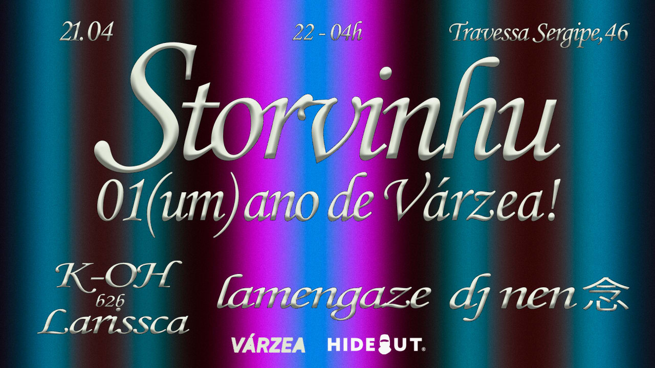 STORVINHU (1 ano de várzea)