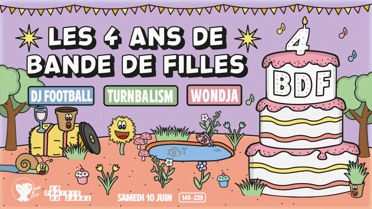 OPEN AIR : Les 4 ans de Bande De Filles