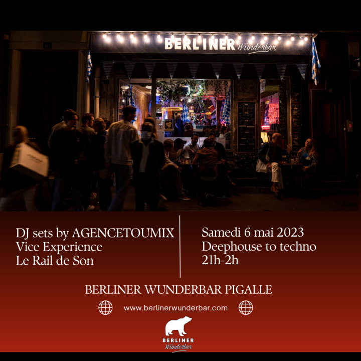 Elektrocktail Party w/ Agencetoumix DJs • Berliner Pigalle