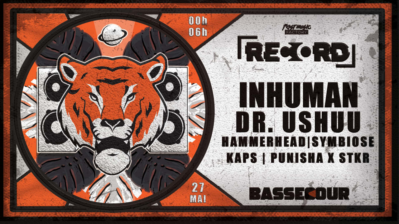 RECORD w/ INHUMAN, DR USHUU & more