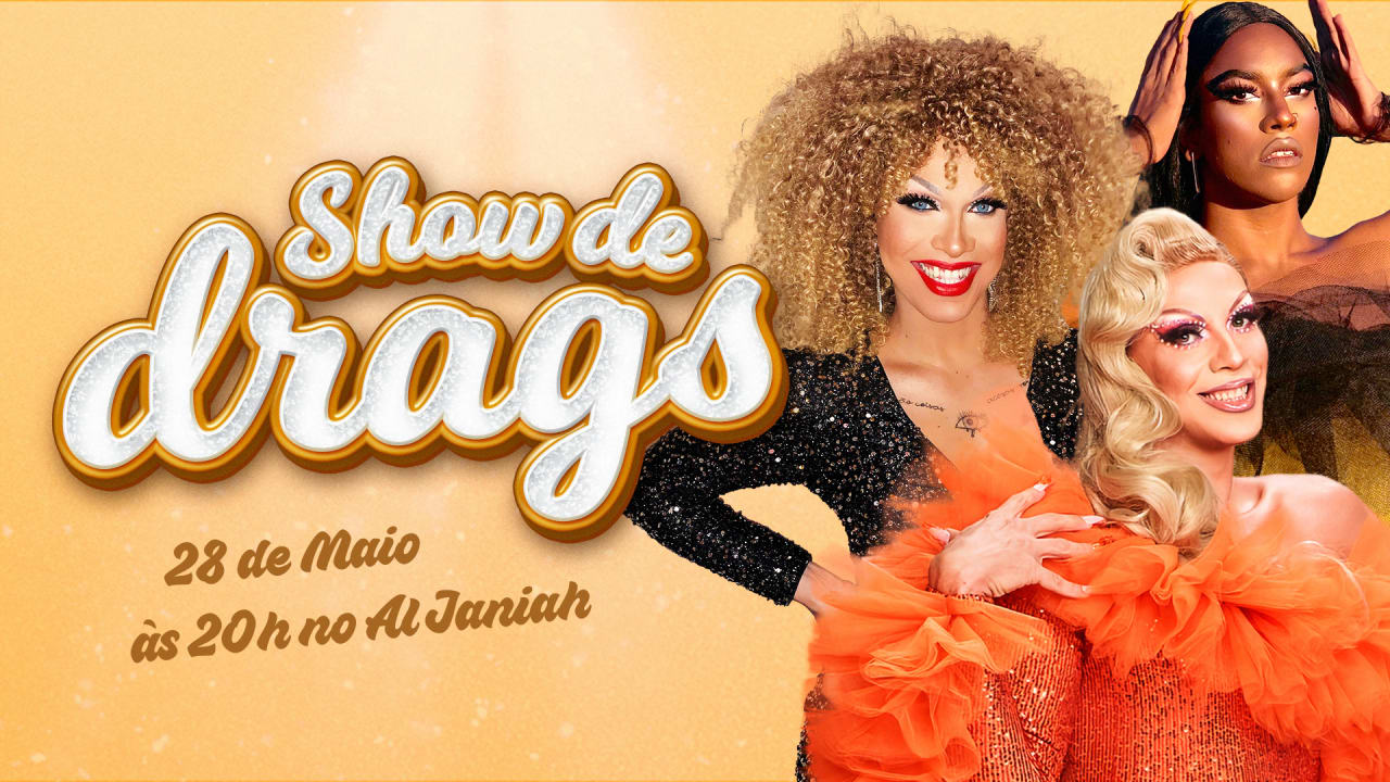 Show de Drags com DesiRée Beck, Spadina Banks e Gotham