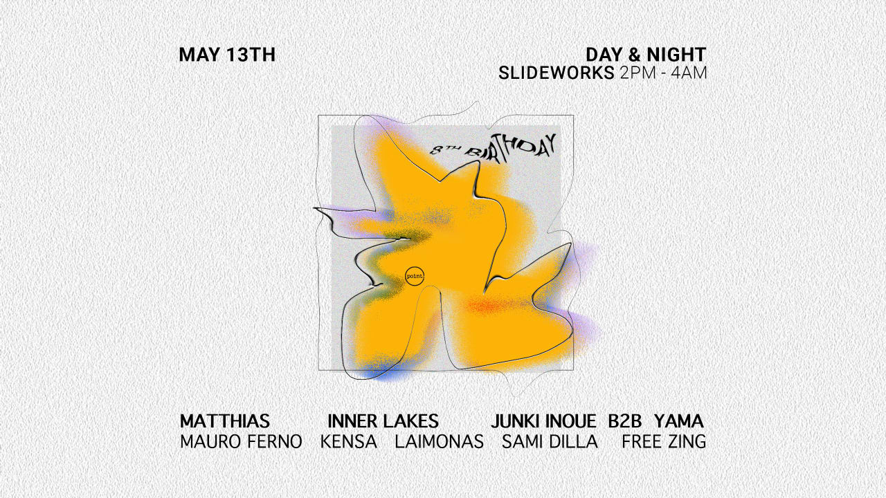 Point. 8th Bday - Matthias, Inner Lakes , Junki Inoue ,Yama