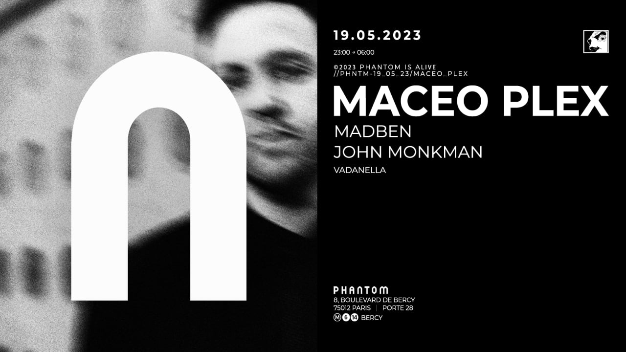 Phantom MACEO PLEX, Paris · Billets Shotgun
