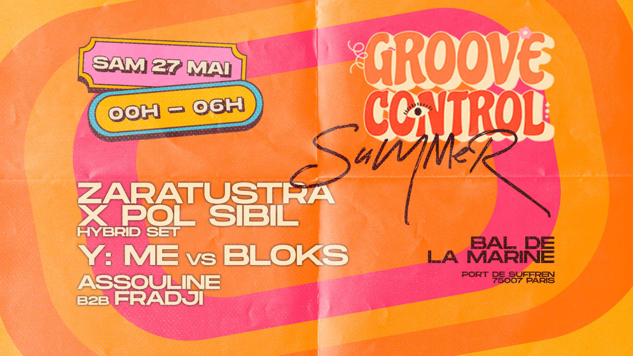 GROOVE CONTROL : ZARATUSTRA & POL SIBIL HYBRID SET