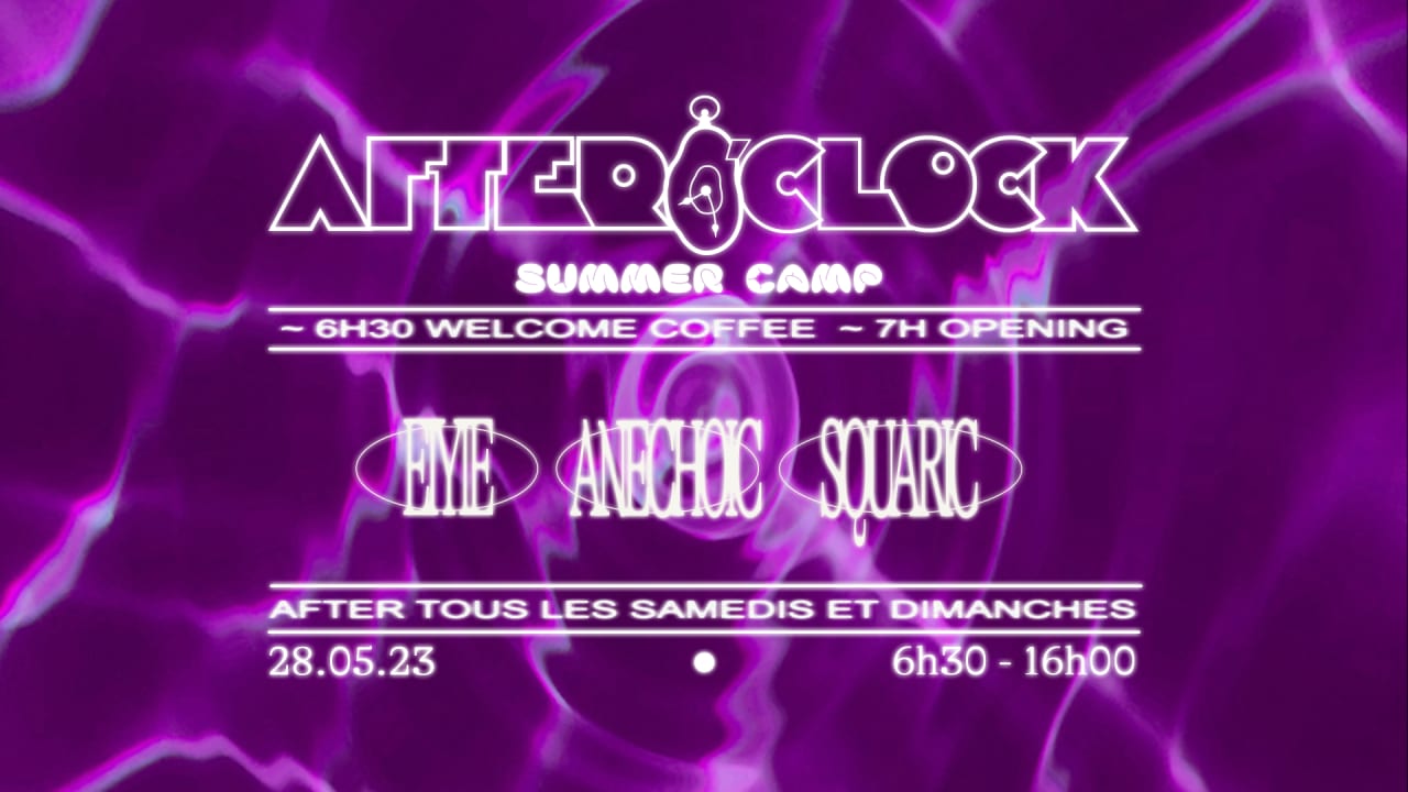 After O'Clock : Anechoic, Squaric & EiyiE