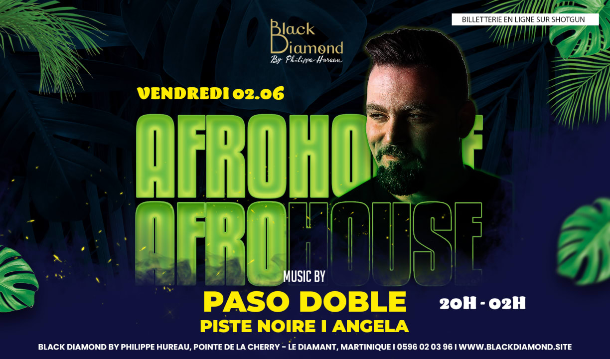 Afro House All Night Long W/Paso Doble, Piste Noire & Angela