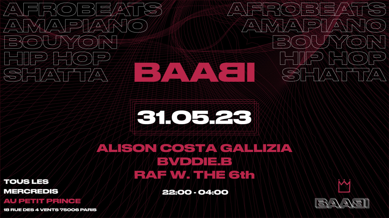 BAABI #3 | ALISON COSTA GALLIZIA | BVDDIE.B | RAF W. the 6