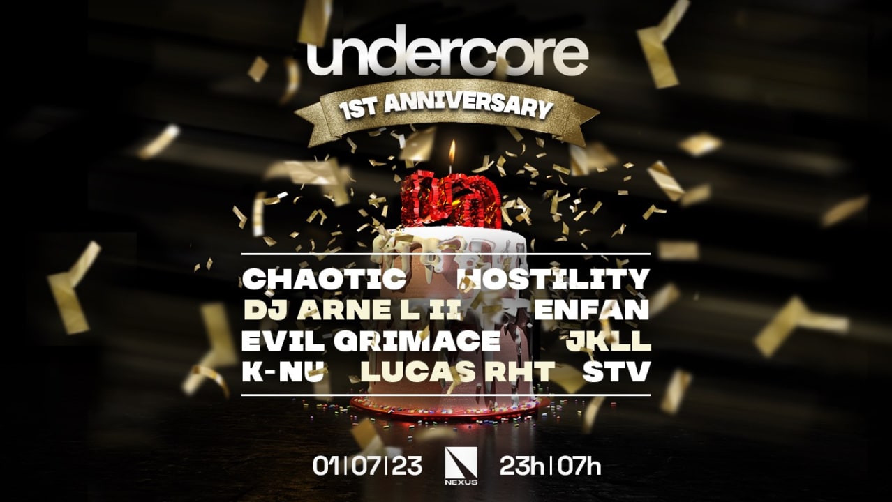 UNDERCORE 1ST ANNIVERSARY : EVIL GRIMACE & MORE