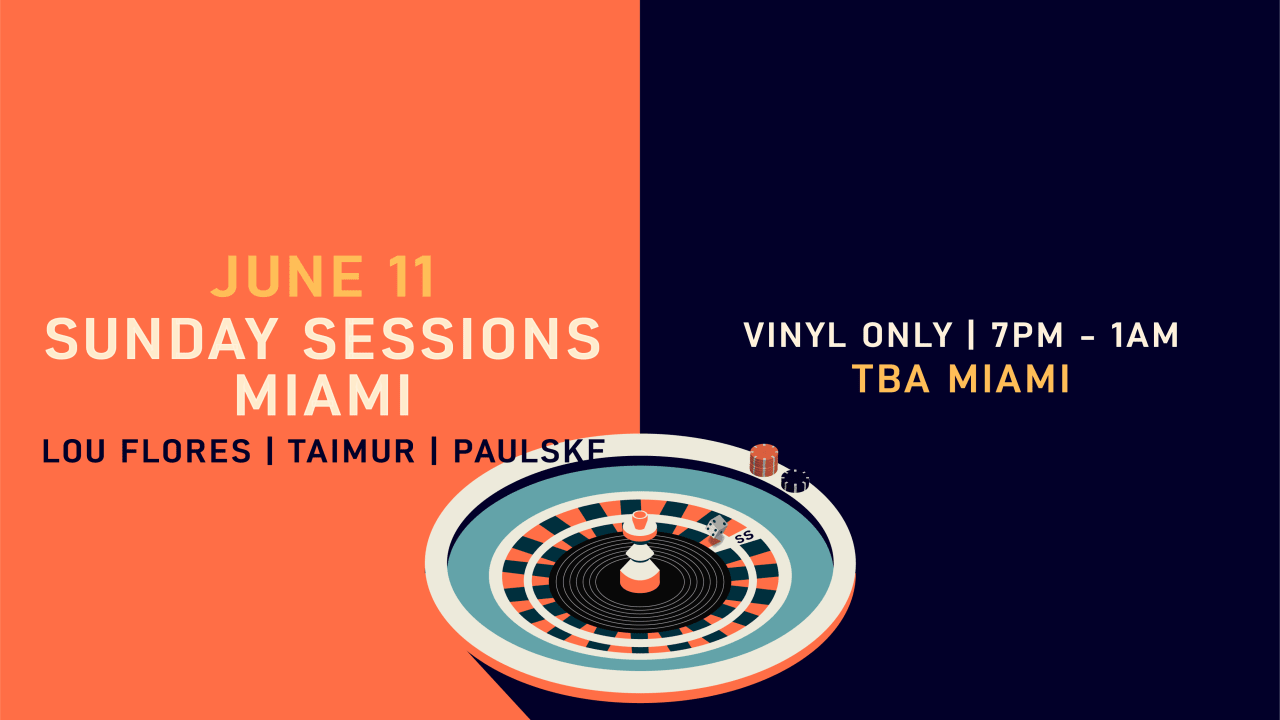 Sunday Sessions Miami (Vinyl only) #4