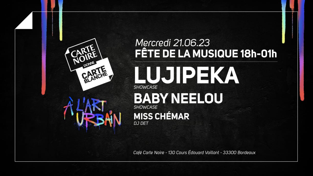 CNDCB / LUJIPEKA et BABY NEELOU (ticket obligatoire)