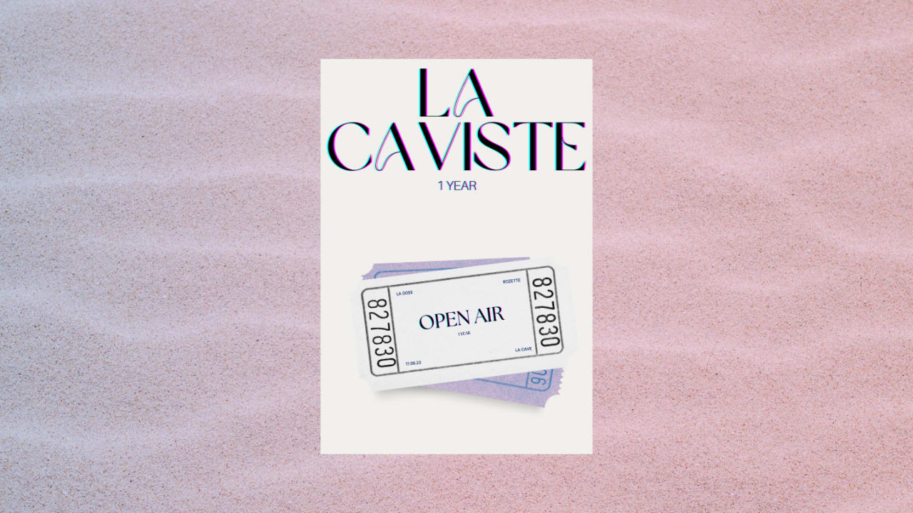 La Caviste 1 Year - Open Air