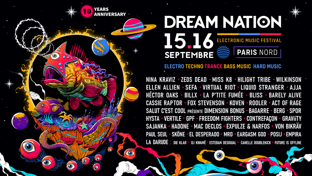 Dream Nation Festival 20…, Villepinte · Billets Shotgun
