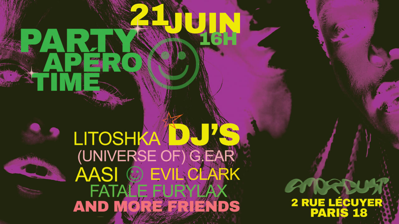 Amor Dust fête de la Musique w/ Aasi / Evil Clark & friends