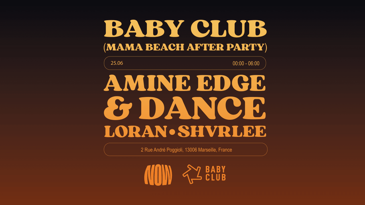 NOW : AMINE EDGE & DANCE - LORAN - SHVRLEE