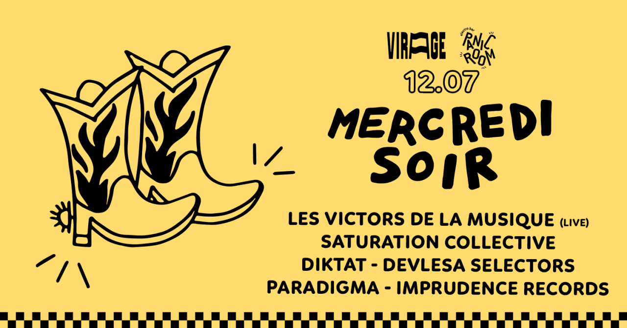 MERCREDI SOIR X PANIC ROOM : Victors de la musique, Diktat