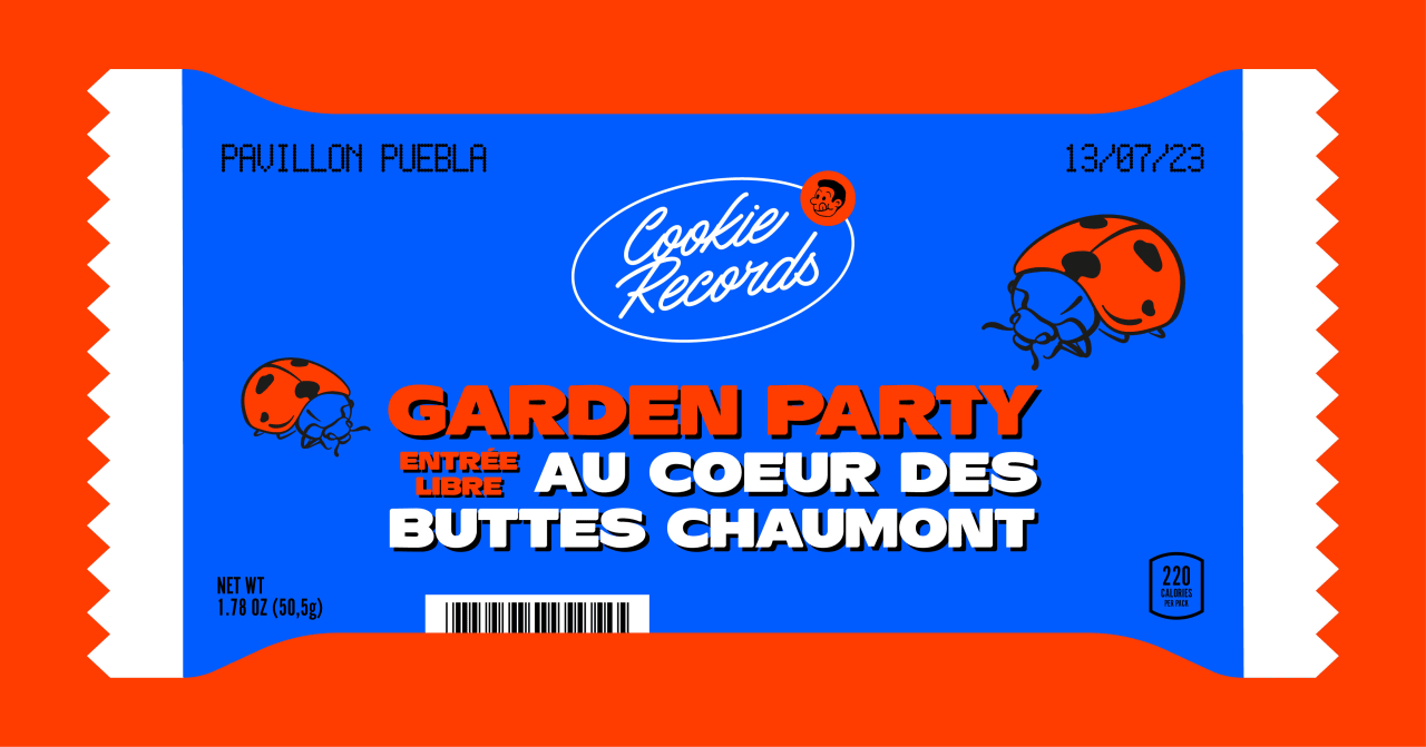 Open Air -Cookie Records Garden Party (Veille du 14 juillet)