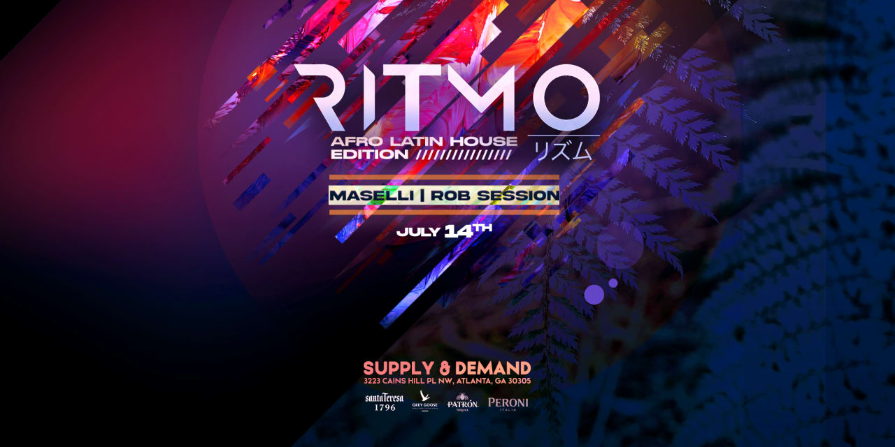 Ritmo Afro Latin House Atlanta Shotgun Tickets