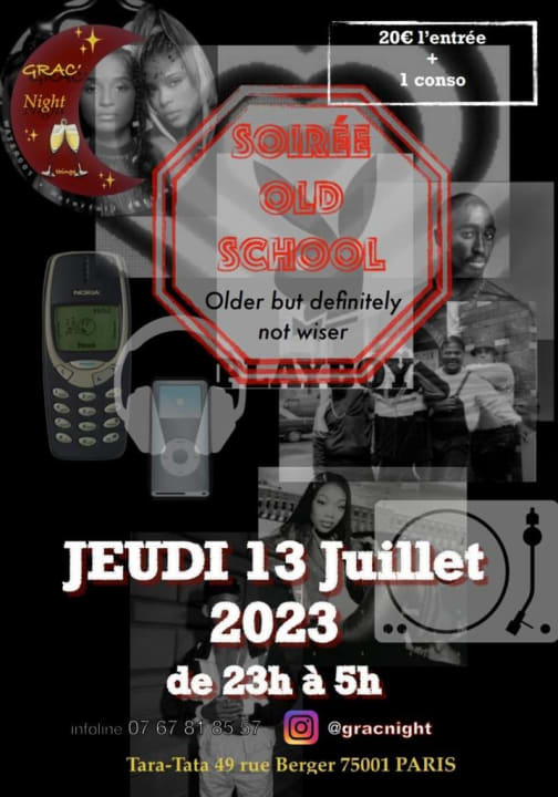 Soirée Old School -13.07