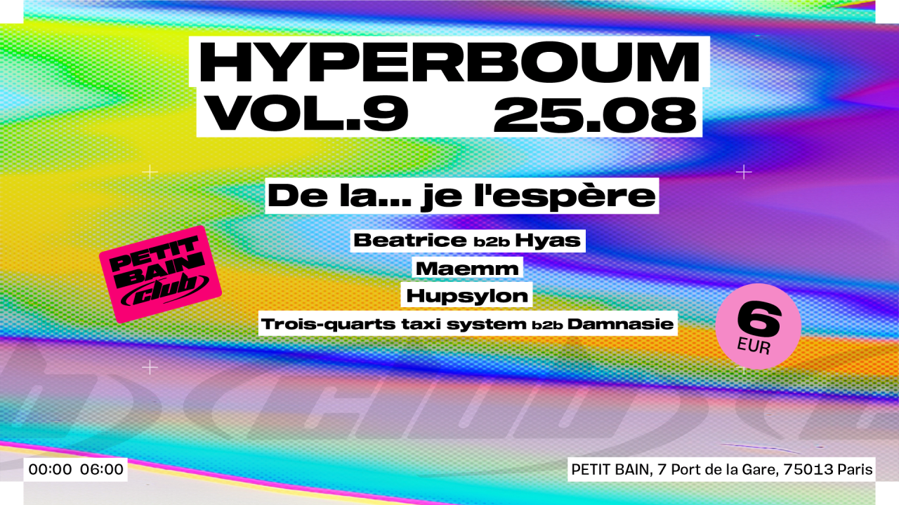 HYPERBOUM X DE LA...JE L'ESPÈRE