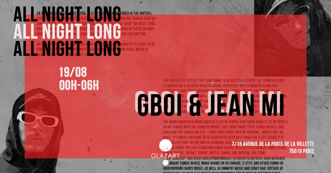 GBoi & Jean Mi All Night Long