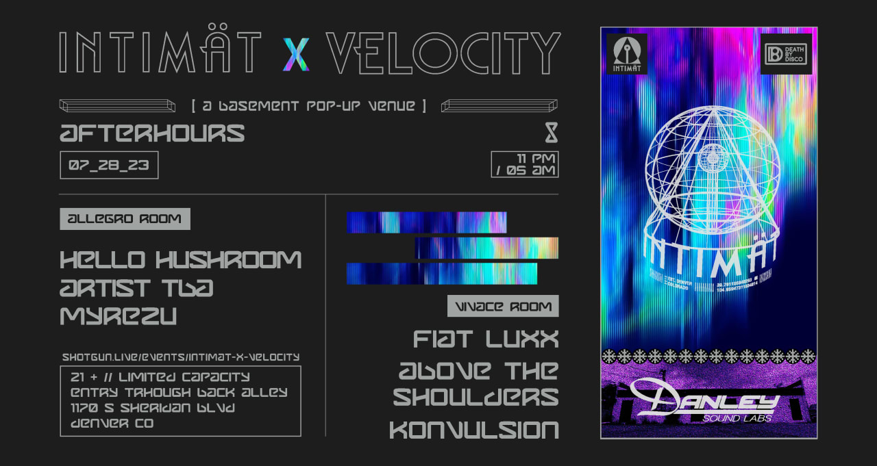 INTIMÄT X VELOCITY