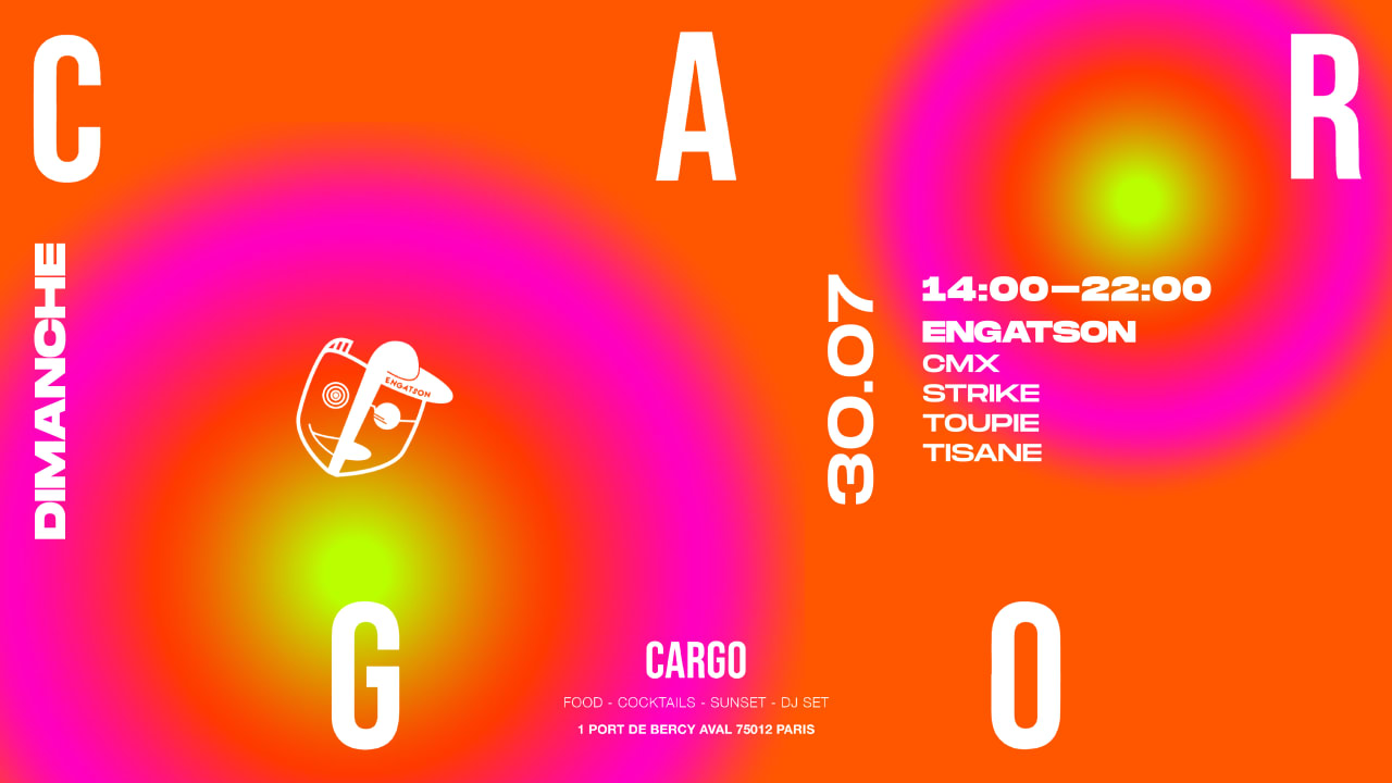 🎫 CARGO x ENGASTON (free openair) Shotgun Tickets