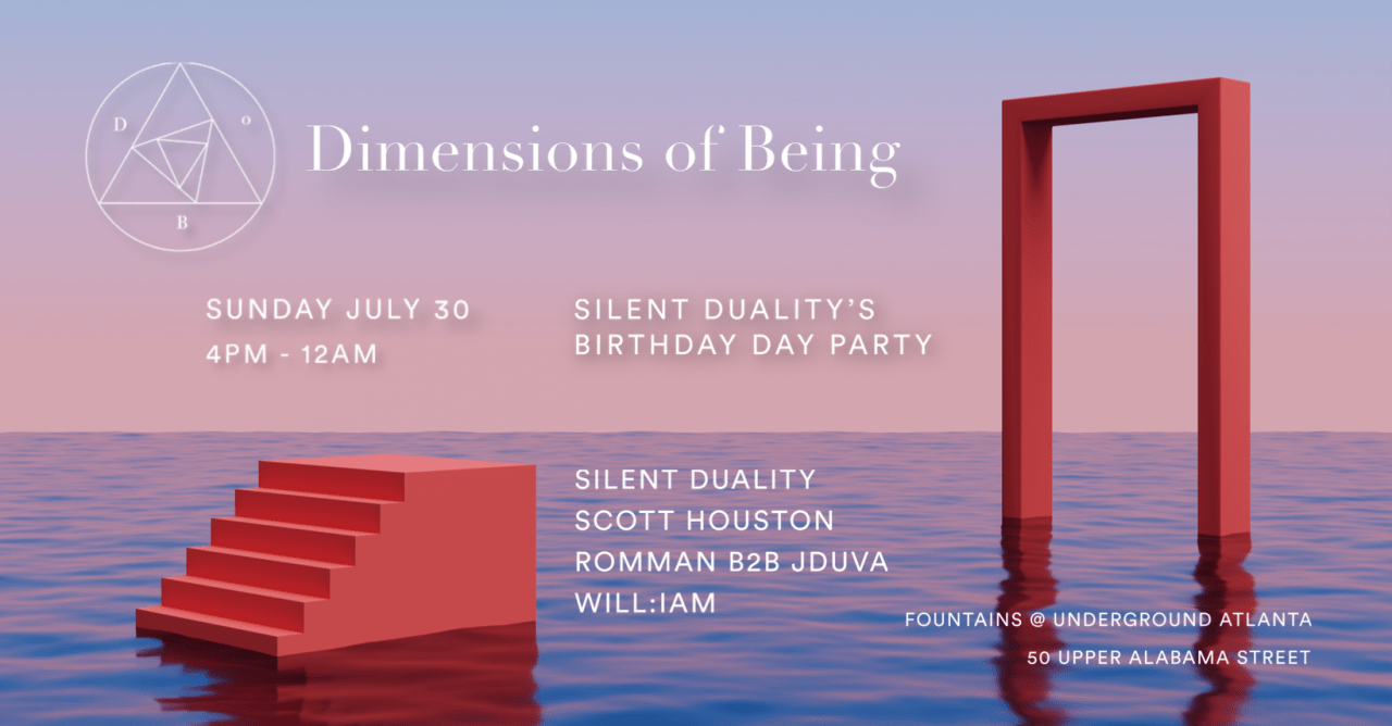 Dimensions of Being : Silent Duality's Birthday Day Party