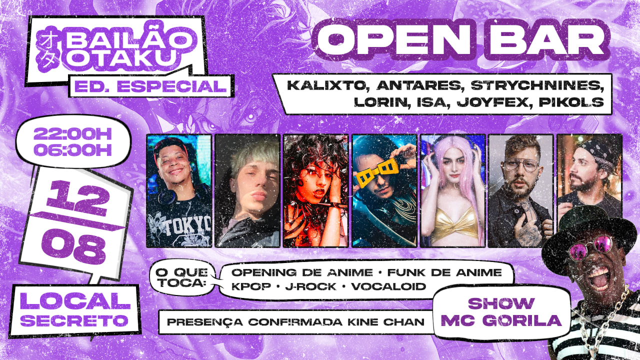 BAILAO OTAKU - MC GORILA - OPEN BAR