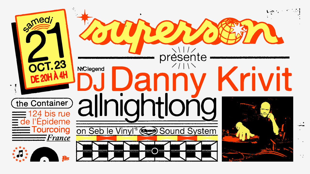 SUPERSON - DANNY KRIVIT  All Night Long (NYC / Body & Soul )