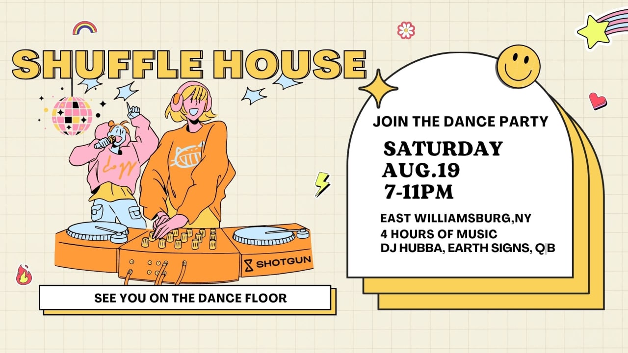 Shuffle House X Shotgun Dance Party 8/19