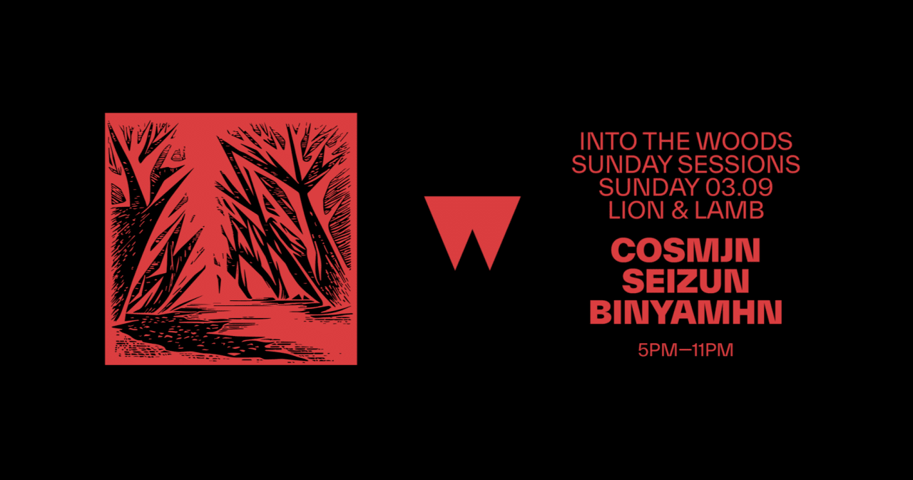 Into The Woods Sunday Sessions With Cosmjn