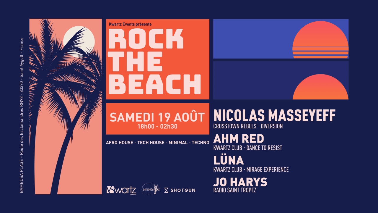 🎫 ROCK THE BEACH Billetterie Shotgun