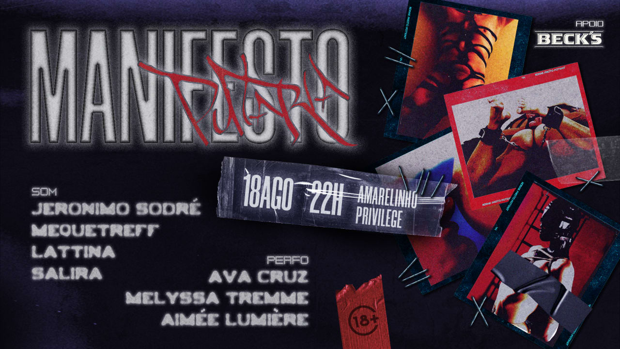 MANIFESTO PUTARIA - 18/08 @ CBX