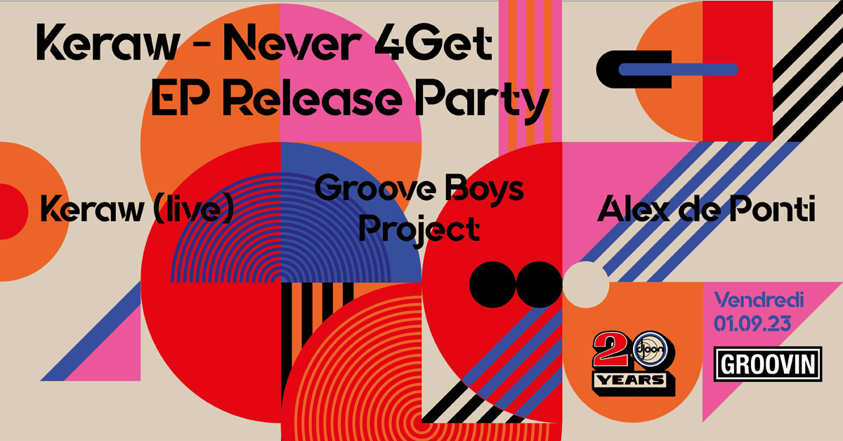 Djoon: Groove Boys Project, Keraw  & Alex de Ponti