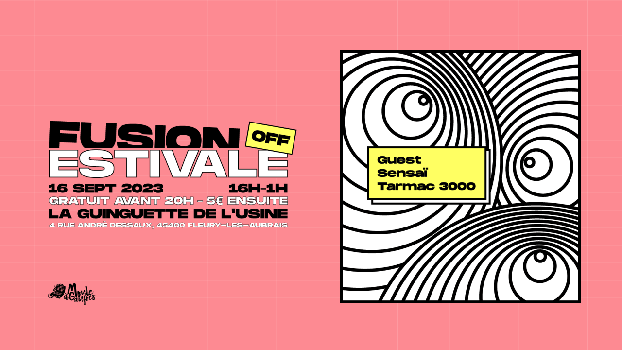 Fusion Estivale Off La guinguette de l'usine