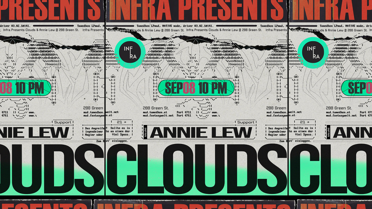 Infra Presents Clouds & Annie Lew